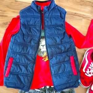 Reversible puffer vest 🇨🇵